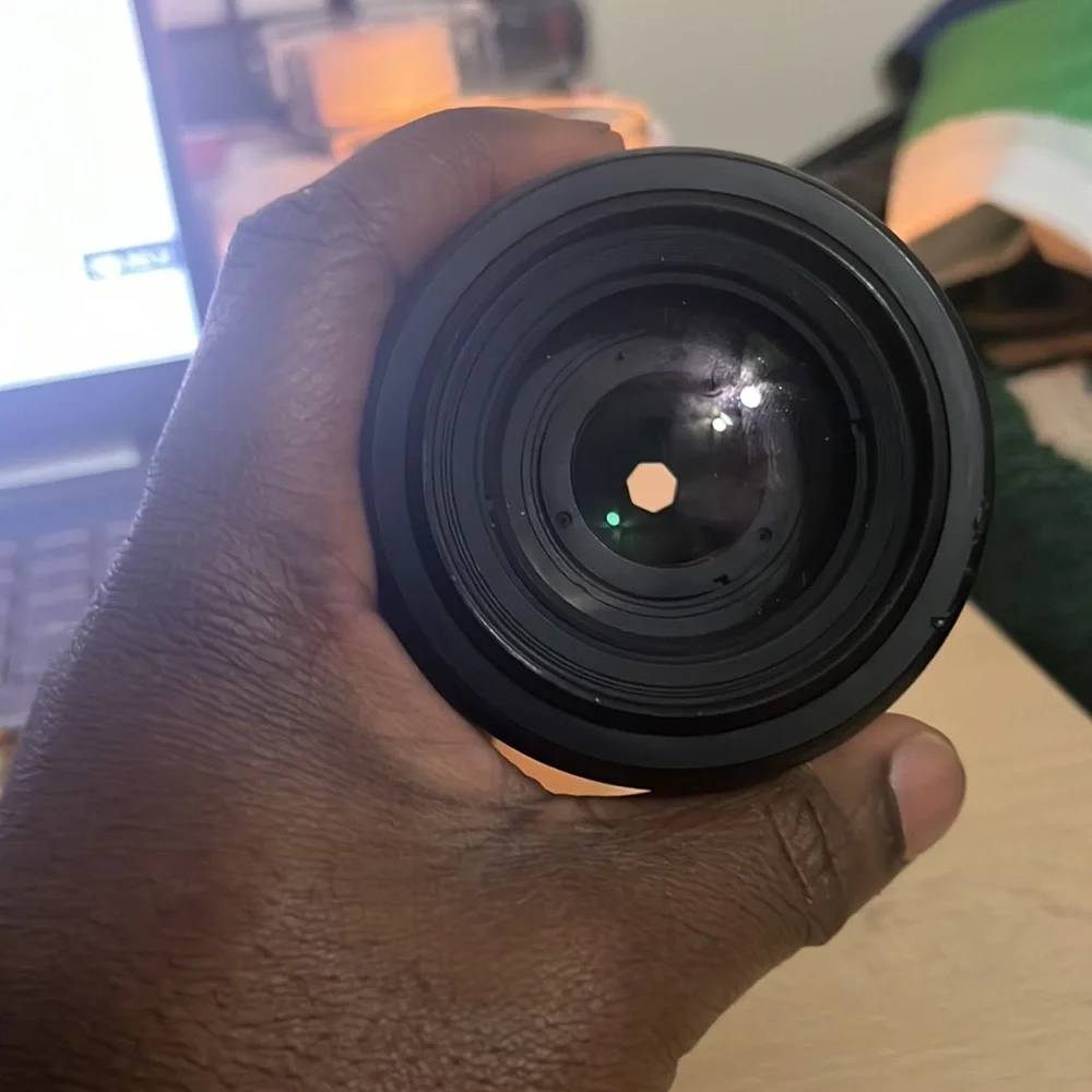Nikon Af Nikkor 80-200mm fairly used. It is missing the caps though